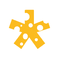 Cheese Dc Sticker by DACHCOM