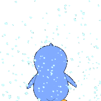 Winter Is Coming Sticker by Pudgy Penguins