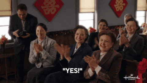 Hearties Yes GIF by Hallmark Channel