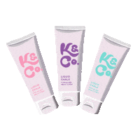 kandco_store gym chalk kco liquid chalk k and co store Sticker