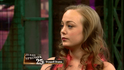 wow shocked GIF by The Jerry Springer Show