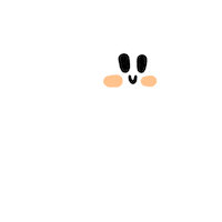 Cute Ghost Sticker