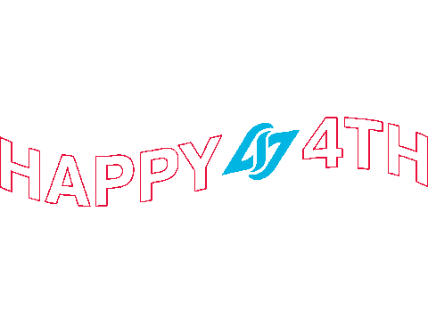 Happy 4Th Of July Sticker by Counter Logic Gaming