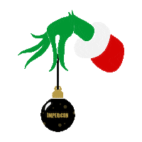 The Grinch Christmas Sticker by Impericon