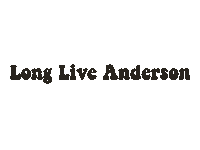 AndersonUniversitySC black gold university au Sticker