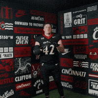 Cincinnati Football Connor GIF by Cincinnati Bearcats
