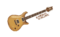 Guitar Prs Sticker by Kameron Marlowe