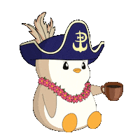Tired Good Morning Sticker by Pudgy Penguins