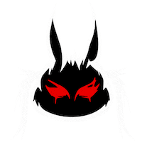 Bunny Metal Sticker by Cassyette