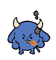 Dog Smoking Sticker by Andrew Onorato