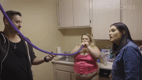 fetish feeding GIF by VICE Media Spain