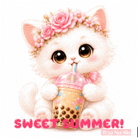 Bubble Tea Summer GIF