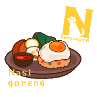 えぬ Sticker by Restaurant N