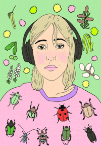 Spring Pollen GIF by Lara Paulussen
