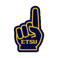 Number 1 Winner Sticker by ETSU