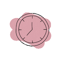 Time Clock Sticker by Plant Rebelz
