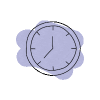 Time Clock Sticker by Plant Rebelz