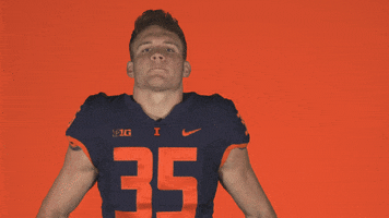Excited Lets Go GIF by Fighting Illini Athletics