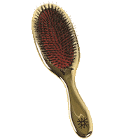 Brushing Long Hair Sticker by Christina White Salon