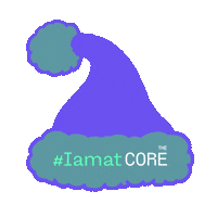 Christmas Santa Sticker by The Core School