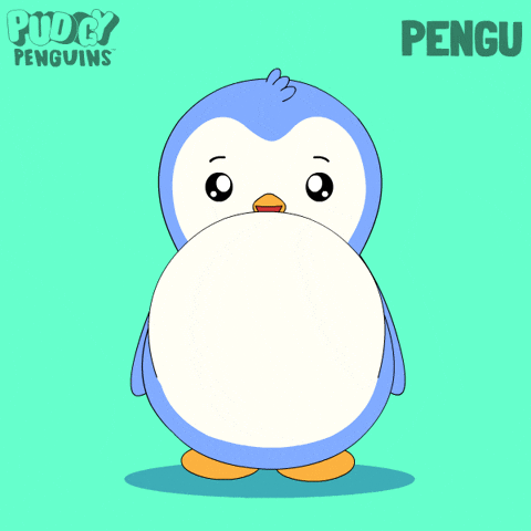 Big Belly Dancing GIF by Pudgy Penguins