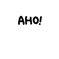 Aho Sticker