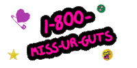 Miss You 90S Sticker by Tramp Stamps