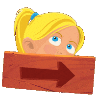 Strzałka Sticker by Learnetic