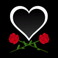 black hearts love GIF by AM by Andre Martin