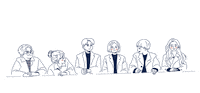 Law School Draw Sticker