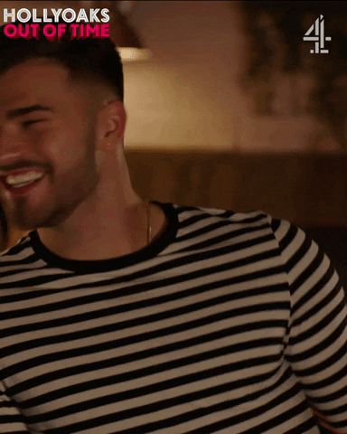Happy Out Of Time GIF by Hollyoaks