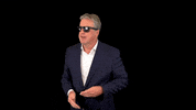 Kiwi Of The Coast - Point Up To The Left Hands Opened GIF by Kiwi of the Coast