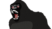 Angry King Kong Sticker by BROS
