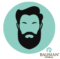 baumanmedical hair man growth grow Sticker