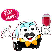 Drink Up Happy Hour Sticker by Gain City