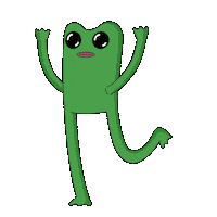 Get Down Dancing Sticker by fwogs