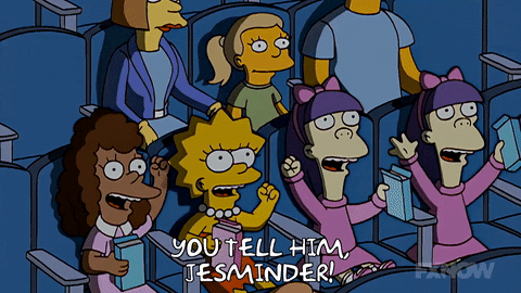 Lisa Simpson Sherri Mackleberry GIF by The Simpsons