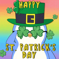 St Patricks Day Penguin GIF by Pudgy Penguins