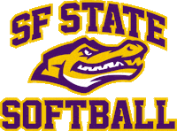 Softball Gators Sticker by SF State Athletics