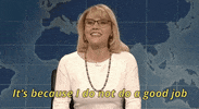 kate mckinnon i do not do a good job GIF by Saturday Night Live