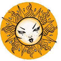 Summer Sun Sticker by Janerevae