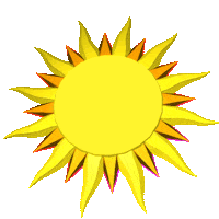 Good Morning Sun Sticker by Salih Kizilkaya