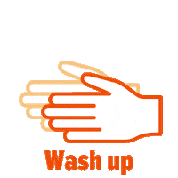 Wash Up Sticker by Winona State University