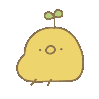 tottleburd excited yay new post squish Sticker