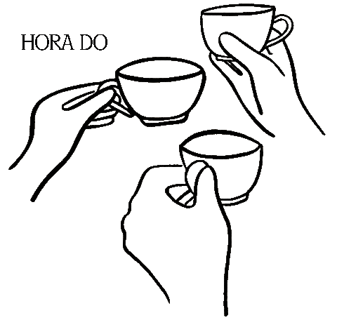 Tea Time Cheers Sticker by GWS