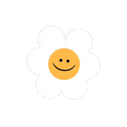 Happy Flower Sticker