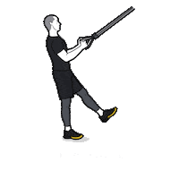 Bodyweight Pistol Squats Sticker by JLFITNESSMIAMI