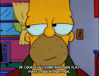 Speaking Season 3 GIF by The Simpsons