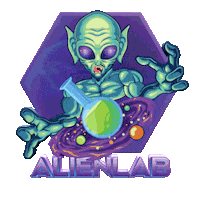 alien-lab alien lab alienlab alienlabnl alien lab nl Sticker