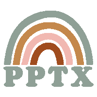 Rainbow Pptx Sticker by Prickly Pear TX